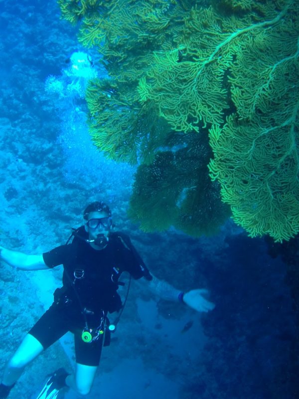 Jake diving in Okinawa 3